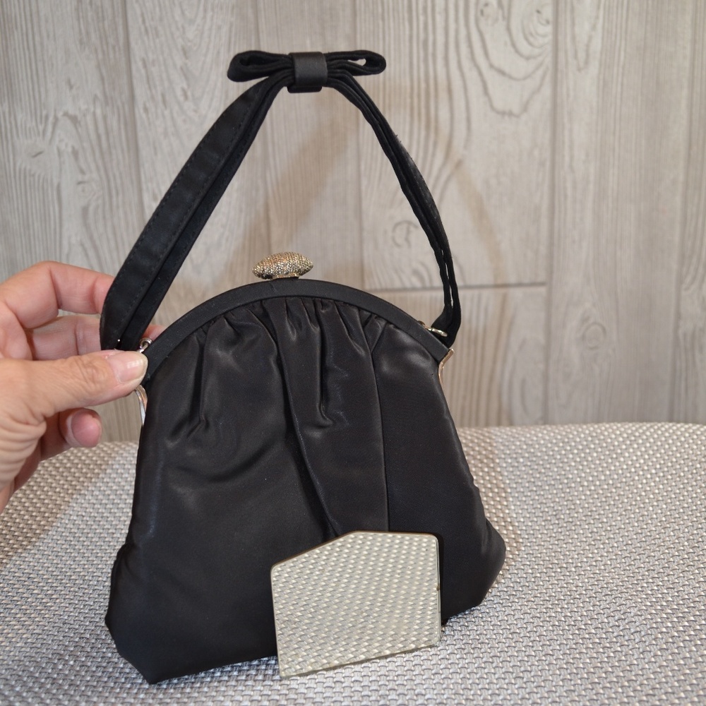 Ingber Vintage Retro Purse Estate Bow Handle